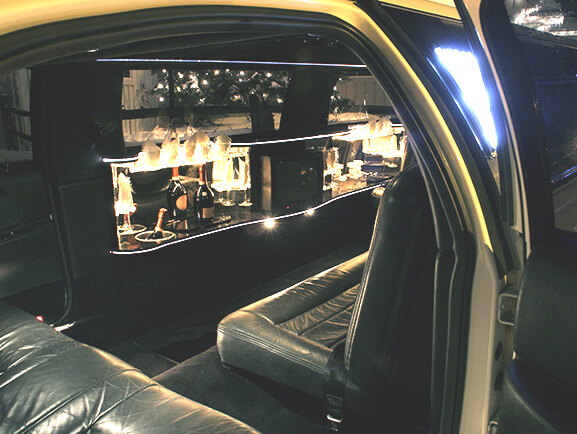 Young Women in Limo